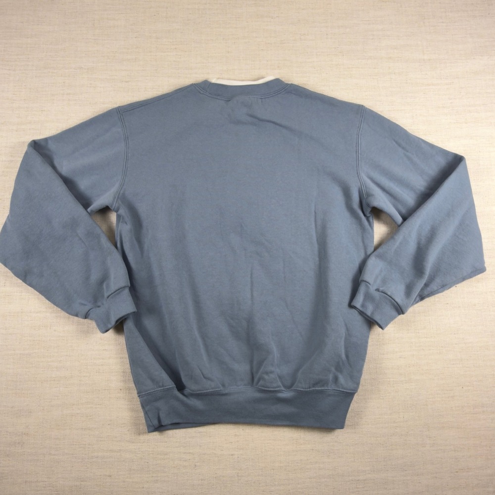 Morning Sun‎ Vintage Bless Ewe Sheep Stack Sweatshirt Blue Small Grandma Chic - Picture 9 of 9